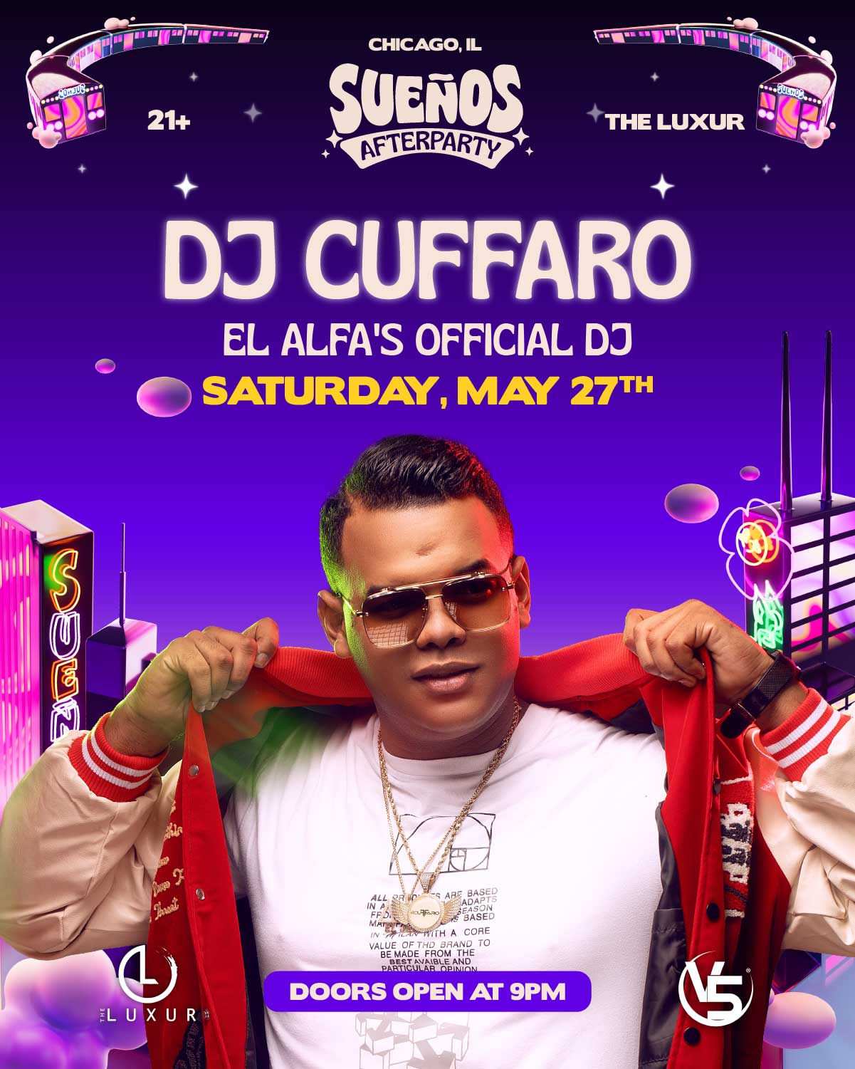 Official Afterparties Sueños Chicago May 25th & 26th, 2024